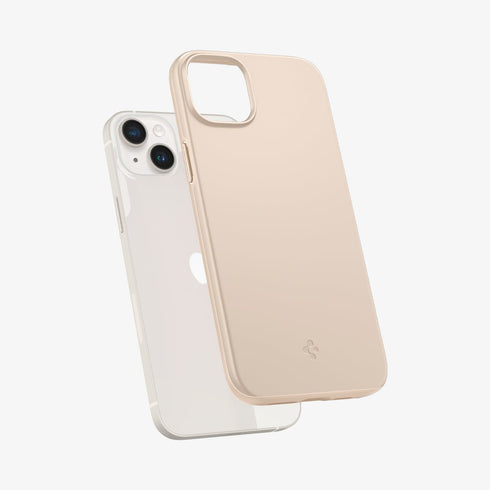 ACS04766 - iPhone 14 Pro Max Case Thin Fit in black showing the back